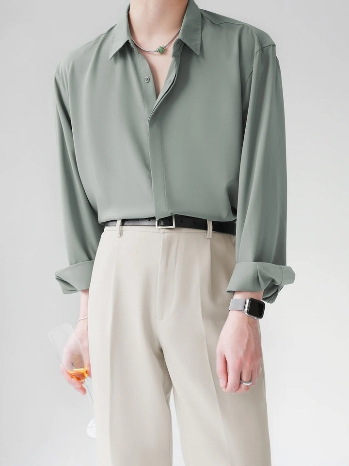[HOHO] Simple Design Shirt st120