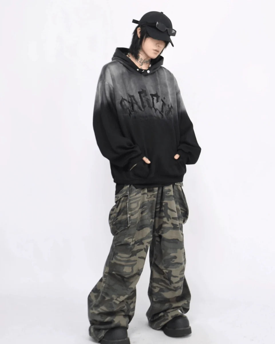 [Mz] loose niche high street hoodie st1885