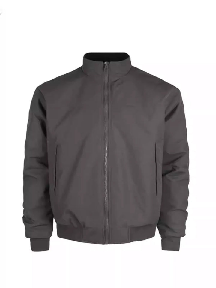 WEATHER-RESISTANT STAND-COLLAR COACH JACKET st5073