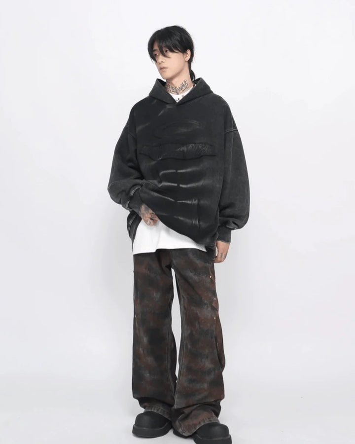 【Mz】street letters hooded st1887
