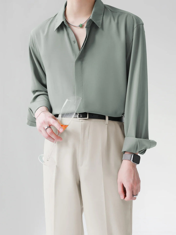 [HOHO] Simple Design Shirt st120